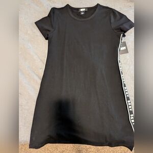 DKNY Black T-Shirt Dress
